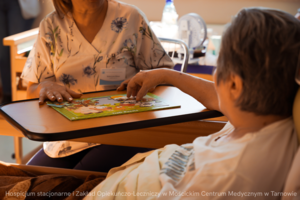 Zajęcia w hospicjum stacjonarnym MCM